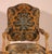 19th Century Louis XV Carved and Painted Armchair For Sale - Image 6 of 12