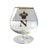 Vintage French Empire Napoleon “N” in the Style of Baccarat Gilt Brandy Snifters, Set of 7 For Sale - Image 4 of 8