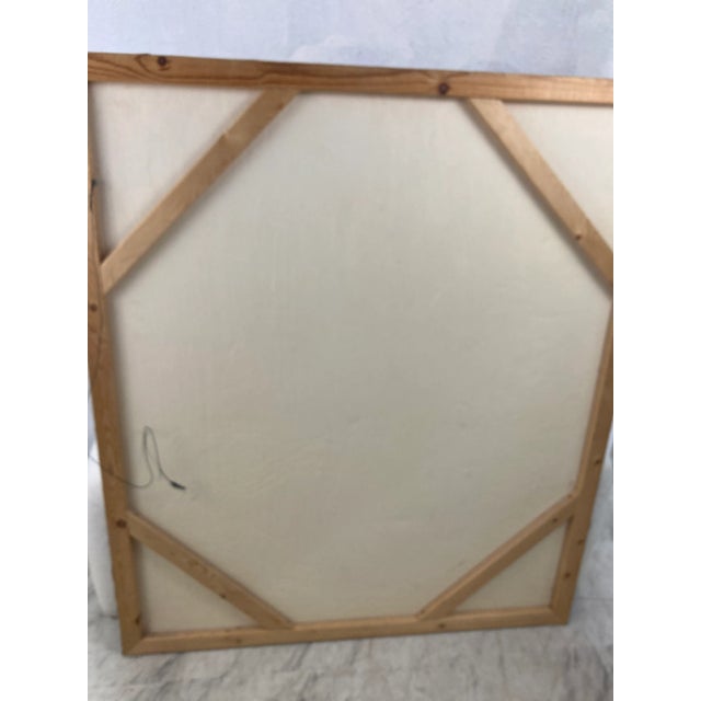 Mid 20th Century Floral Bouquet Still Life Oil Painting on Canvas For Sale - Image 4 of 6