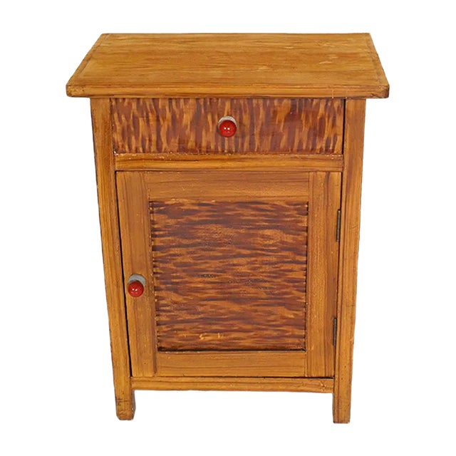 Art Deco Tyrolean Nightstand, 1920s For Sale