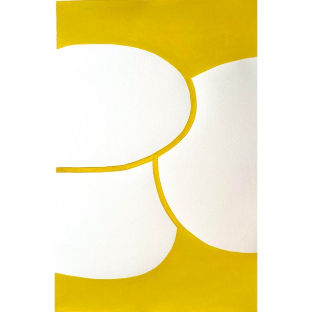 Sarah Vaaler Original Monochromatic Minimalist Painting For Sale