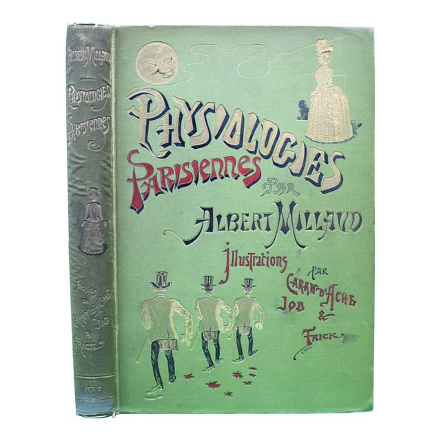 "Physiologies Parisiennes" 1887 Millaud, Albert For Sale
