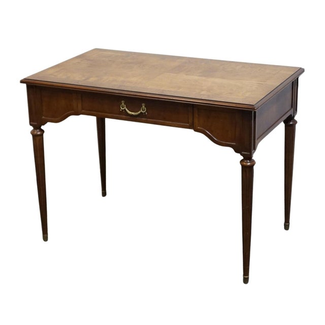 HENREDON FURNITURE Italian Neoclassical Style 40" Writing Desk 29.5" High 40" Wide 24" Deep Knee Area: 24.25" High x 22.5"...
