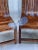 Mid-Century Modern Acacia Wood Chairs - Set of 4 For Sale - Image 3 of 13