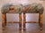 French Pair of 19th Century French Louis XIII Walnut Stools With Aubusson Tapestry For Sale - Image 3 of 12