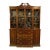 Mid 20th Century Edwardian Inlaid Breakfront For Sale