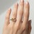Not Yet Made - Made To Order Pear Peridot 14k Gold Ring, Size 7.5 For Sale - Image 5 of 8