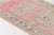 Low Pile Vintage Pink Runner Rug For Sale - Image 10 of 10