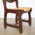 1940s French Oak Dining Chairs in the Style of Guillerme & Chambron - Set of 6 For Sale - Image 9 of 12
