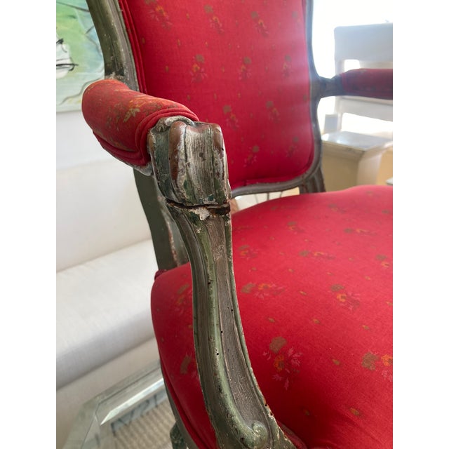 French 18th Century French Louis XV Fauteuils For Sale - Image 3 of 9