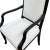 Transitional Fremarc Designs Reed Arm Chair For Sale - Image 3 of 4