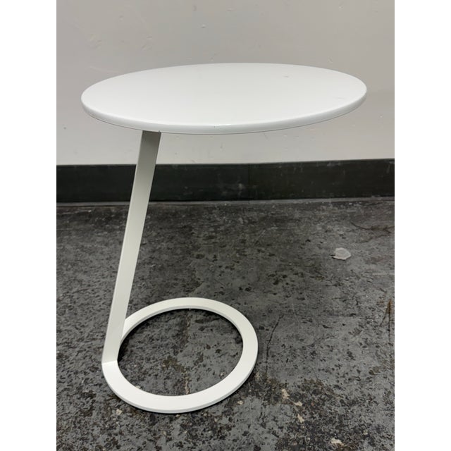 Ligne Roset Alban-Sébastien Gilles for Ligne Roset Good Morning Side Table, White For Sale - Image 4 of 12