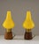 A charming pair of mid-century swedish table lamps, manufactured by asea in the 1950s. These small yet striking lamps...
