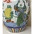 Blue Vintage Chinese Hand Painted Porcelain Chinoiserie Ginger Jar With Peacock & Floral Motif 14" For Sale - Image 8 of 12