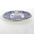 Japanese Vintage Genuine Imperial Imari Small Ornamental Plate Japan Japanese Blue White Pink Scalloped Edge For Sale - Image 3 of 6