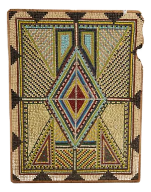 Vintage Glass Mosaic on Panel