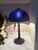Signed Lundberg Studios Art Glass Lamp For Sale - Image 12 of 12