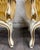 Gold Vintage Pelham Shell & Leckie Hollywood Regency Bergere Lounge Chairs - Pair For Sale - Image 8 of 18