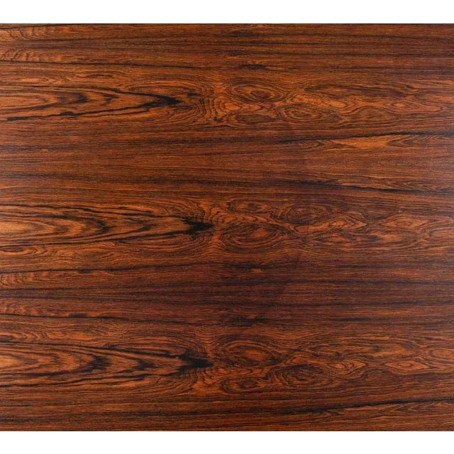 1960s Mid-Century Swedish Rosewood Coffee Table attributed to Karl-Erik Ekselius for Troeds, 1960s For Sale - Image 5 of 7