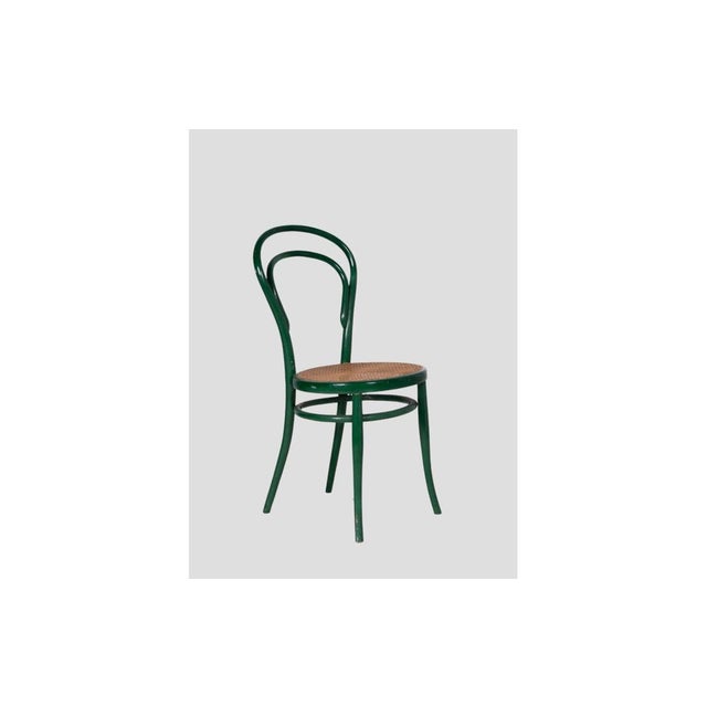 Vintage Chair in Beechwood by Jacob & Josef Kohn For Sale - Image 3 of 8