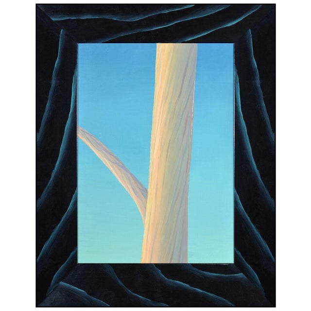1980s 1980s Tree at My Window Diptych, John Beerman For Sale - Image 5 of 8