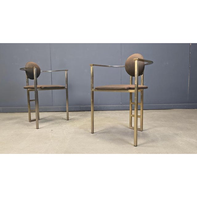 Vintage Dining Chairs by Belgochrom, 1980s, Set of 6 For Sale - Image 14 of 15