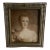 19th Century Miniature Portrait Painting of a Young Woman, Framed For Sale