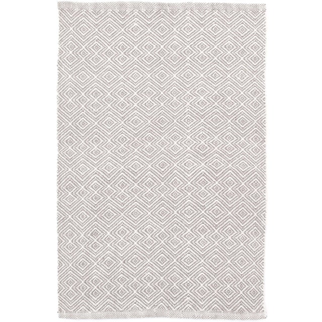 Bunny Williams for Dash & Albert Annabelle Grey Indoor/Outdoor Rug, 9' 6" x 13' 6" For Sale In Boston - Image 6 of 6