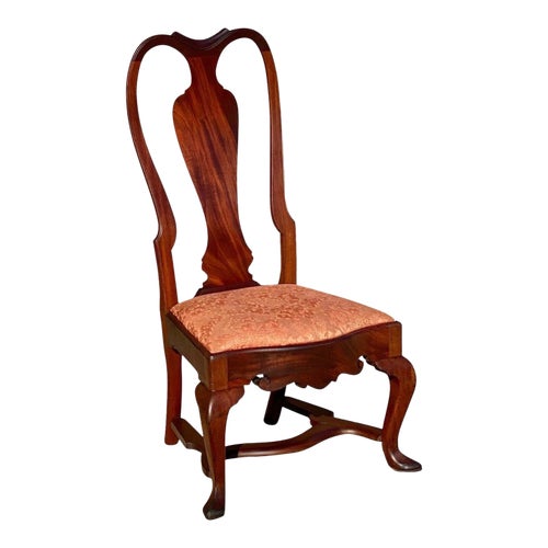 Queen Anne Chair Caning Repair Near Me Early 20th Century Queen