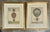 This charming pair of vintage hot air balloon prints celebrates the romance and adventure of early aviation through richly...