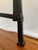 Black Hand-Forged Wrought Iron Andirons, a Pair For Sale - Image 8 of 9