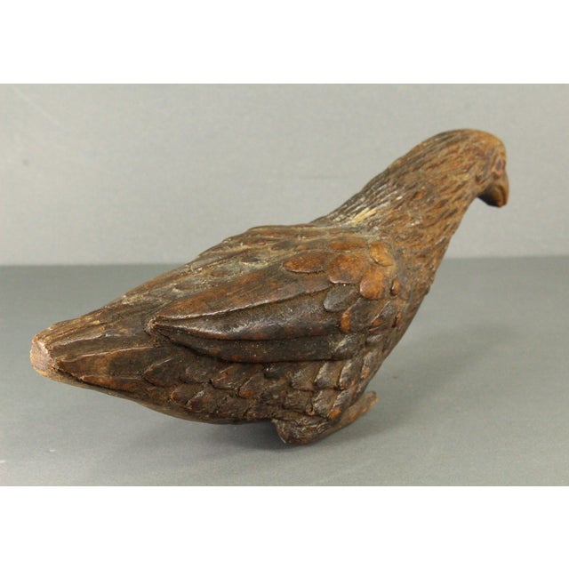 Antique Transylvania Carved Figure of a Bird - Pigeon For Sale - Image 12 of 18