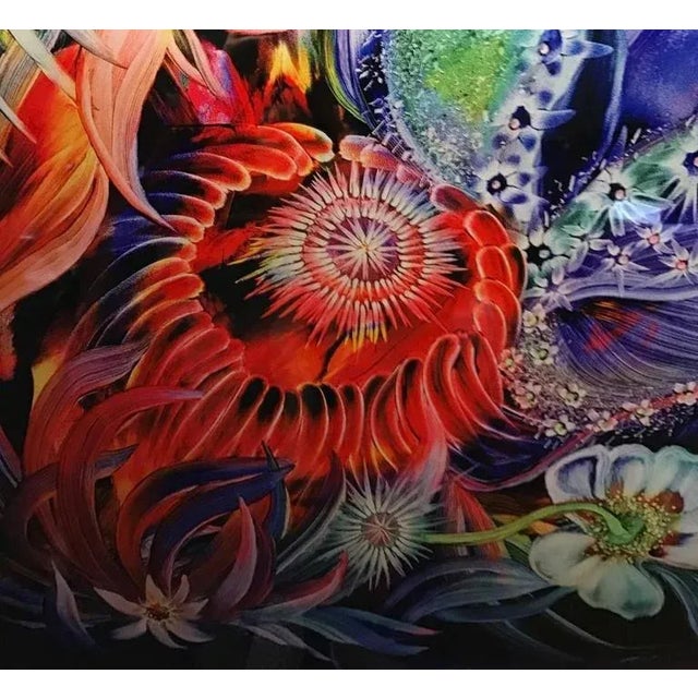 Original Ulla Darni Signed Print on Aluminium "State of Grace" For Sale - Image 4 of 7