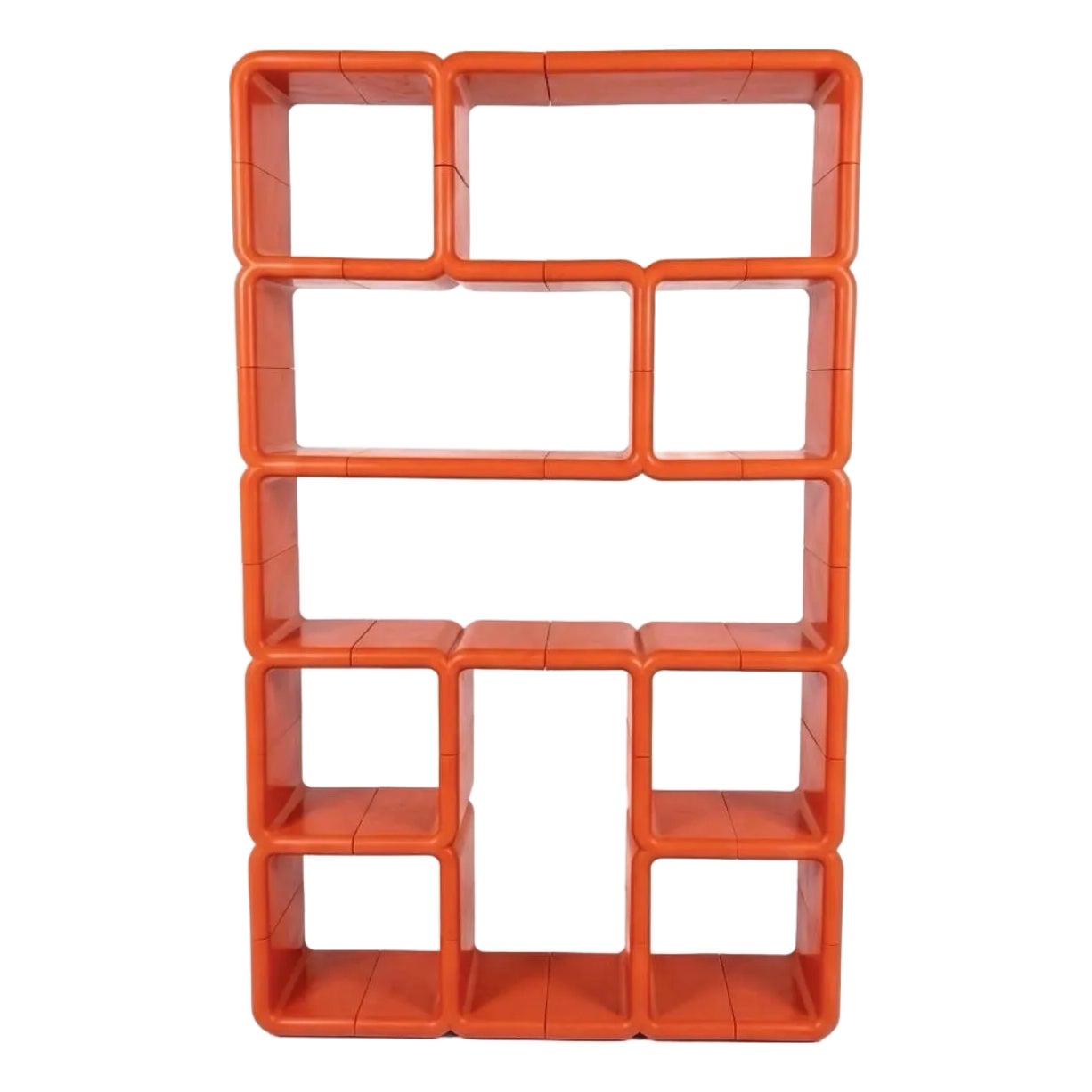 Rare Orange Umbo Shelf by Kay Leroy Ruggles | Chairish