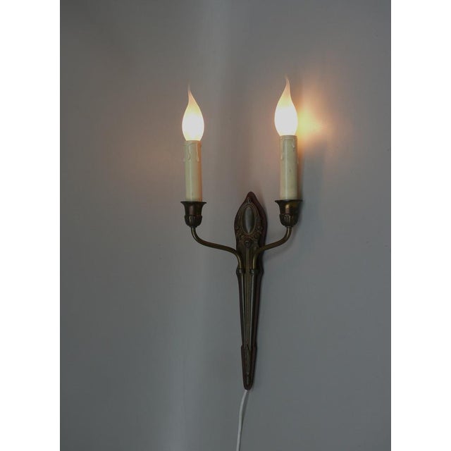 Art Nouveau Wall Lights, 1890s, Set of 2 For Sale - Image 11 of 18