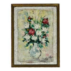 1950s French Still Life in Impasto