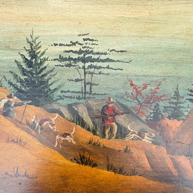 Vintage Painted Tray Coffee Table For Sale - Image 4 of 6