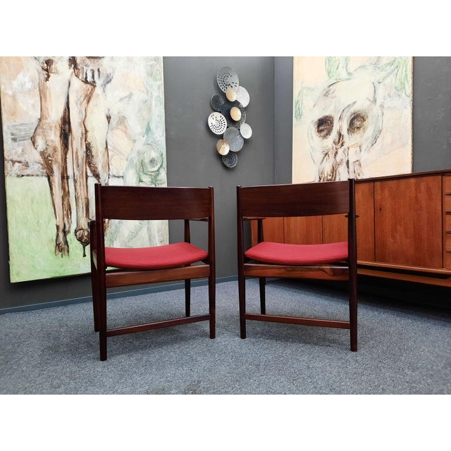 Dining Chairs by Kurt Østervig for Sibast, 1960s, Set of 2 For Sale - Image 6 of 17