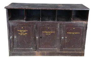 Antique NCR National Cash Register Industrial Iron Steel Safe Cabinet
