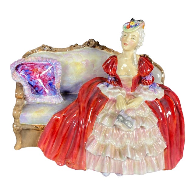 1940s Royal Doulton Belle O' the Ball Porcelain Figurine For Sale