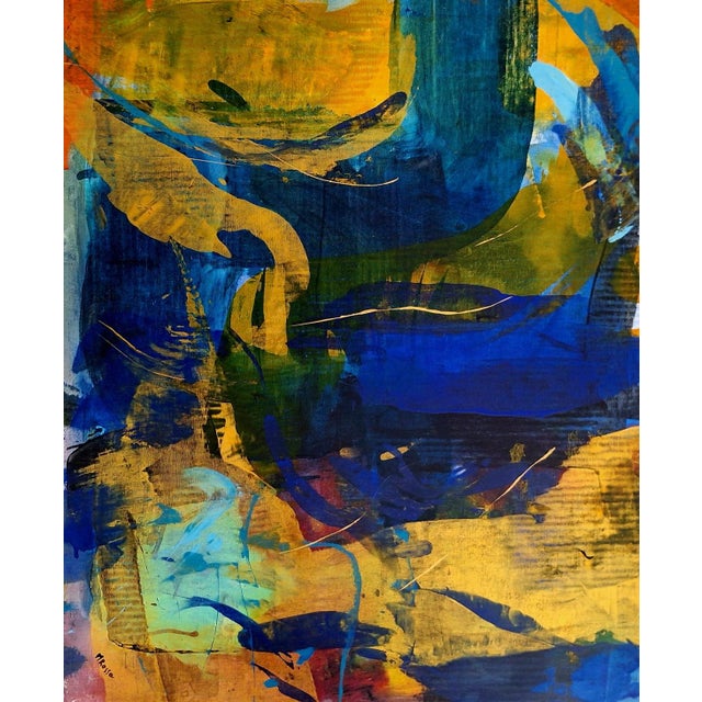 Monika Rossa, Abstraction, 2026, Oil Painting on Canvas For Sale - Image 3 of 5