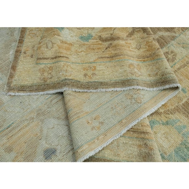 Textile Turkish Oushak Rug 9'7" x 12'6" #18639 For Sale - Image 7 of 8