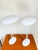 Vintage White Oval Table Lamps from Brilliant Leuchten, 1970s, Set of 2 For Sale - Image 13 of 15