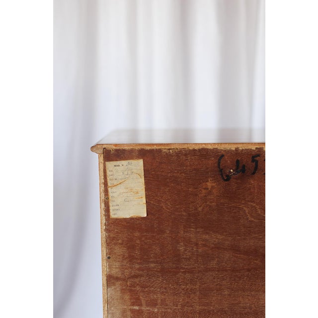 Mid Century Flame Birch Sideboard For Sale - Image 6 of 15