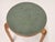 Forest Green Stool 60 in Green Linoleum by Alvar Aalto for Artek, 1950s For Sale - Image 8 of 13