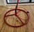 Industrial Red Architectural Lamp For Sale - Image 6 of 14