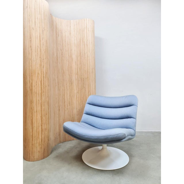 Artifort Vintage Dutch Swivel Chair F978 by Geoffrey Harcourt for Artifort, 1960s For Sale - Image 4 of 5