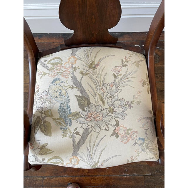 Wood 1980s Attributed to Pennsylvania House Gooseneck Chair For Sale - Image 7 of 7