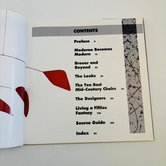 1980s Mid-Century Modern: Furniture of the 1950s by Cara Greenberg, 1984 First Edition For Sale - Image 5 of 14