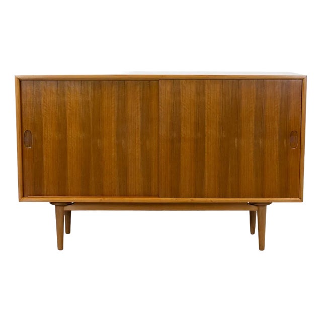 Mid-Century Walnut Sideboard attributed to Healss, 1960s For Sale